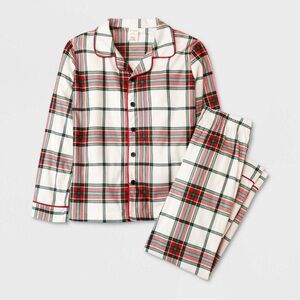 Cat&Jack NWT Holiday Winter plaid Kids Set Size 8 unisex